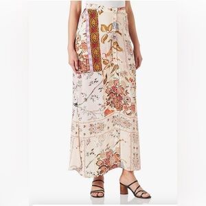 NWT Desigual quios‎ maxi skirt sz 4